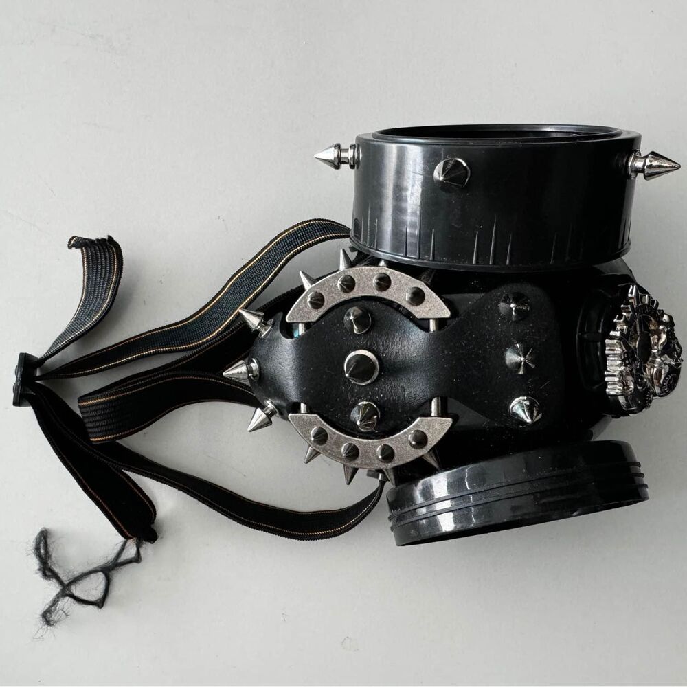 Small Skull Face Gas Mask Antique